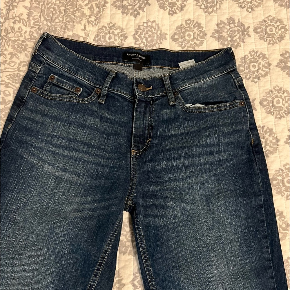 High rise baggy jeans